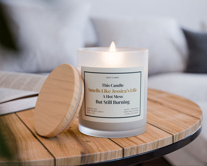 Funny Personalized Candle